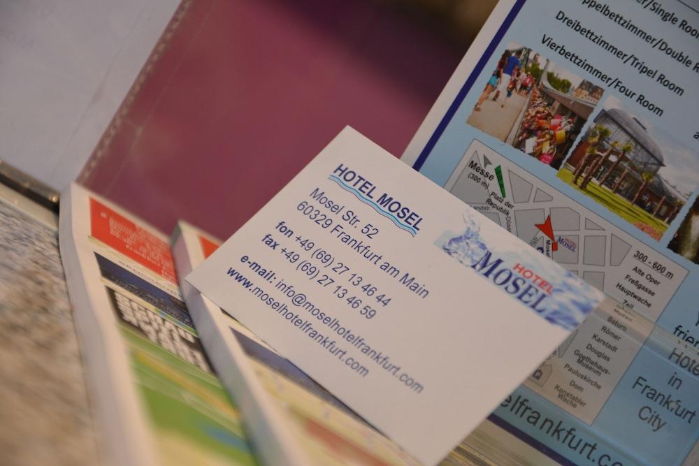 Mosel Hotel Frankfurt am Main Ngoại thất bức ảnh